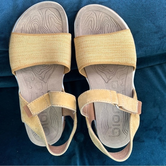 BIONICA NACOLA COMFORT SANDLE IN OCHRE YELLOW SIZE 7.5 - Picture 2 of 12